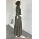 Kadın Ceket Yakalı Etekli Takım