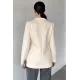 Kadın Piliseli Blazer Ceket