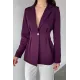 Kadın Piliseli Blazer Ceket
