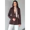 Kadın Piliseli Blazer Ceket