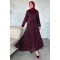 Kadın Dantel Bel Büzgülü Elbise