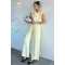 Kadın Bel Lastikli Kuşaklı Tulum