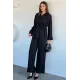 Kadın Oversize Bel Büzgülü İkili Takım