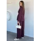 Kadın Oversize Bel Büzgülü İkili Takım