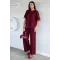 Kadın Kol Ve Etek Ucu Dantelli İkili Takım