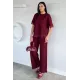 Kadın Kol Ve Etek Ucu Dantelli İkili Takım