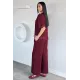 Kadın Kol Ve Etek Ucu Dantelli İkili Takım