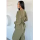 kadın bel drapeli ikili takım