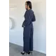 kadın bel drapeli ikili takım