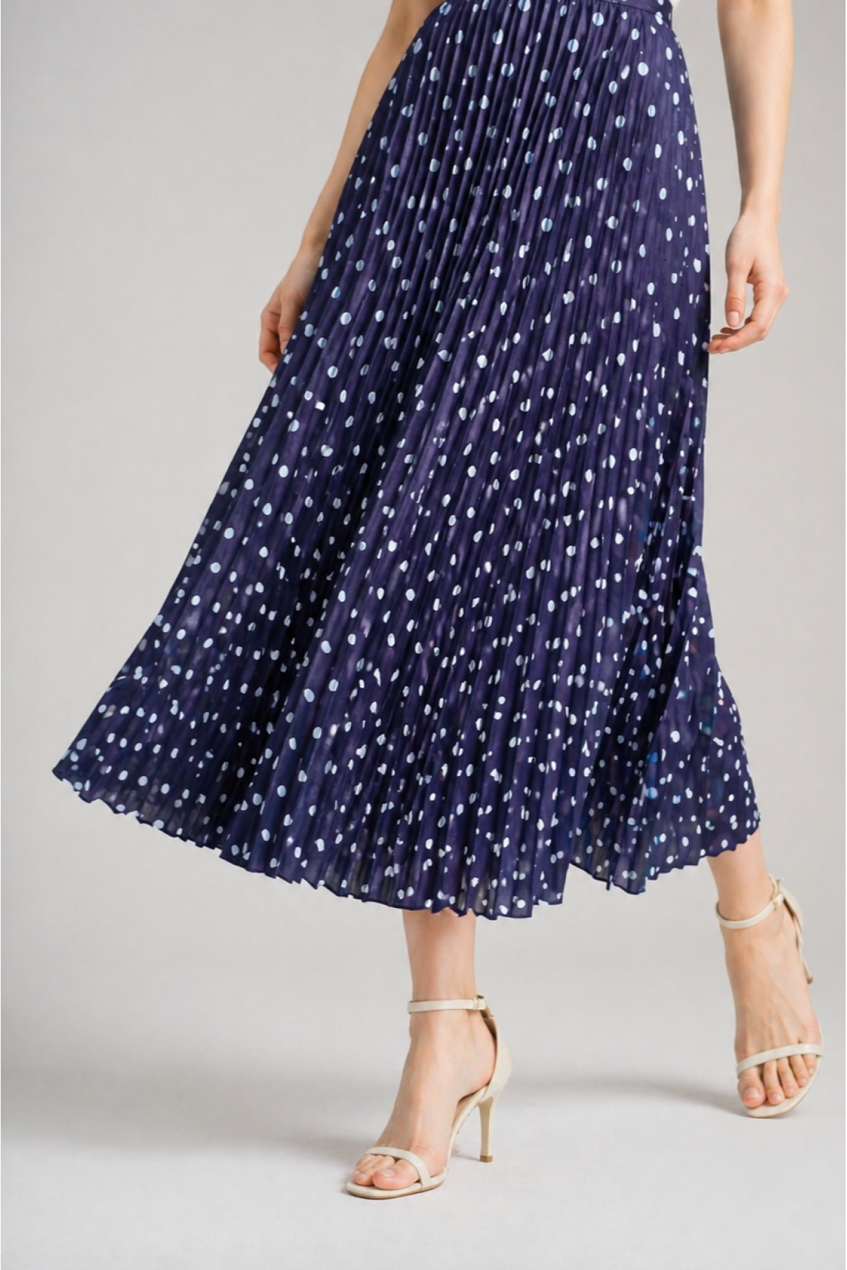 Kadın Puantiyeli Etek