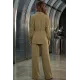 Kadın Oversize Bel Büzgülü İkili Takım