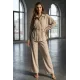 Kadın Oversize Bel Büzgülü İkili Takım