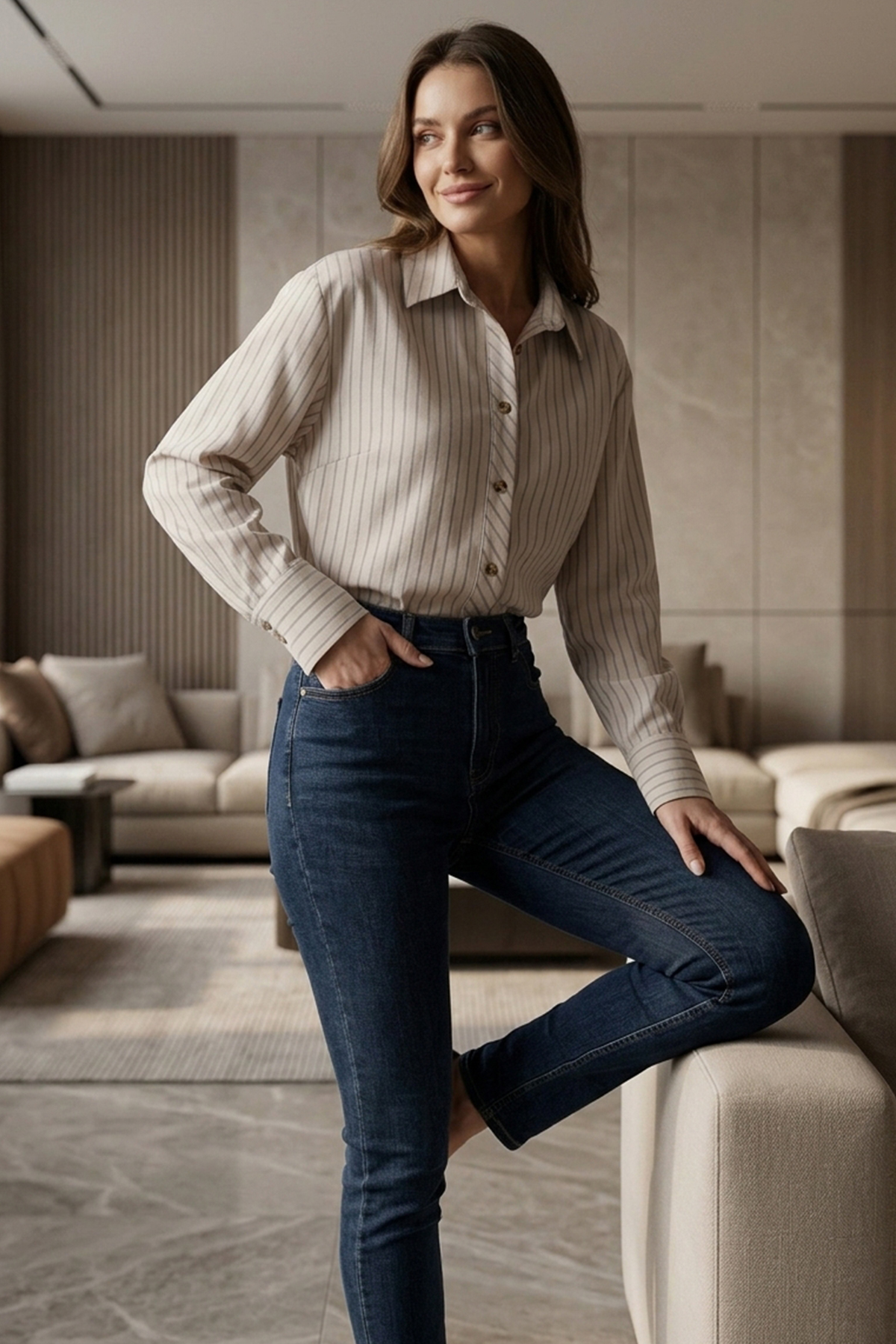 ÇİZGİLİ ARABOY GÖMLEK