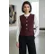 Kadın Güneş Düğmeli Blazer Yelek