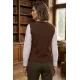 Kadın Güneş Düğmeli Blazer Yelek