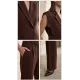 Kadın Kol Detaylı Blazer Yelek Takım