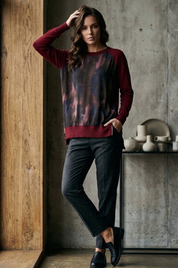 Kadın Yanlı Fermuarlı Tunik