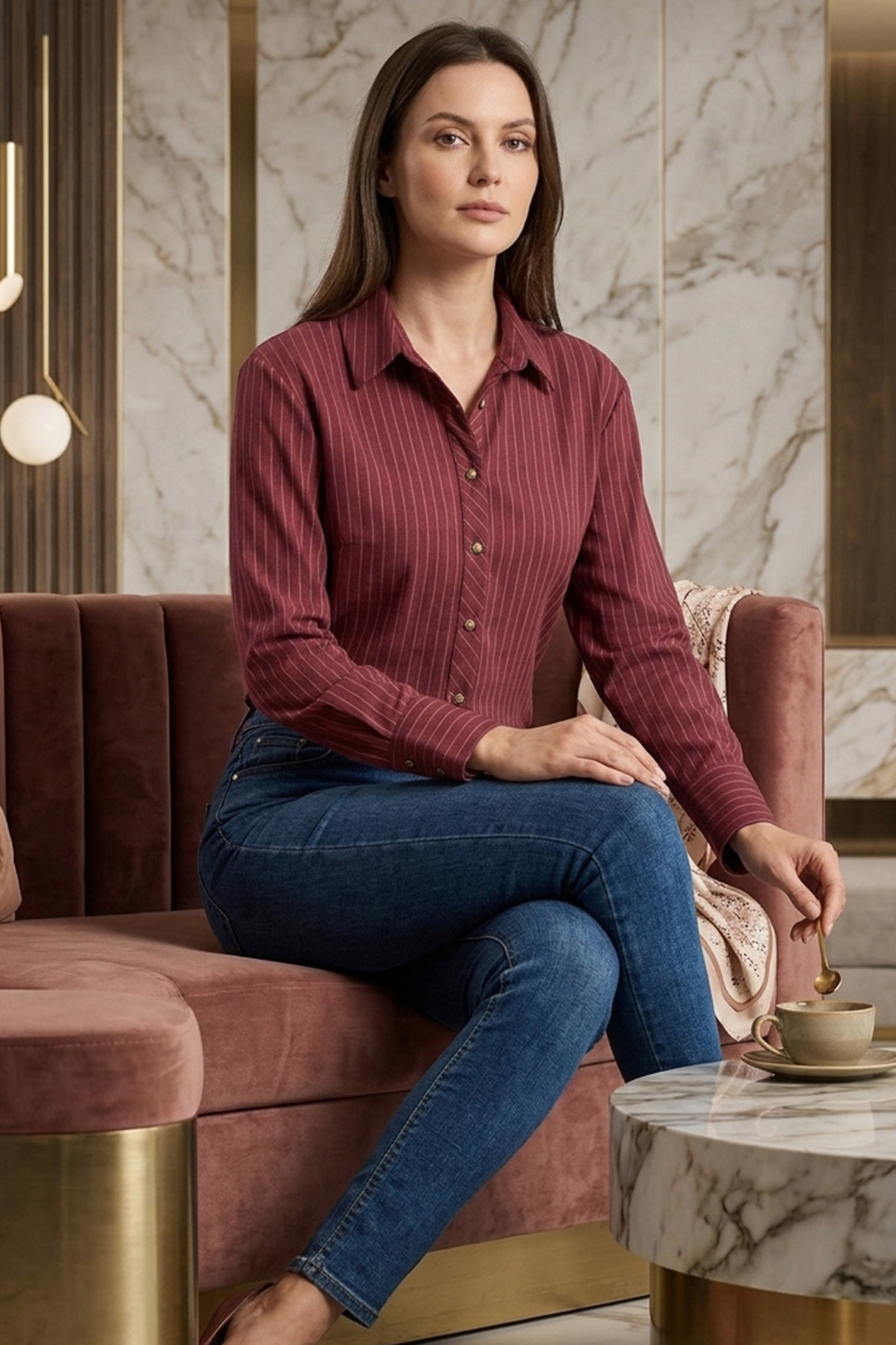 ÇİZGİLİ ARABOY GÖMLEK