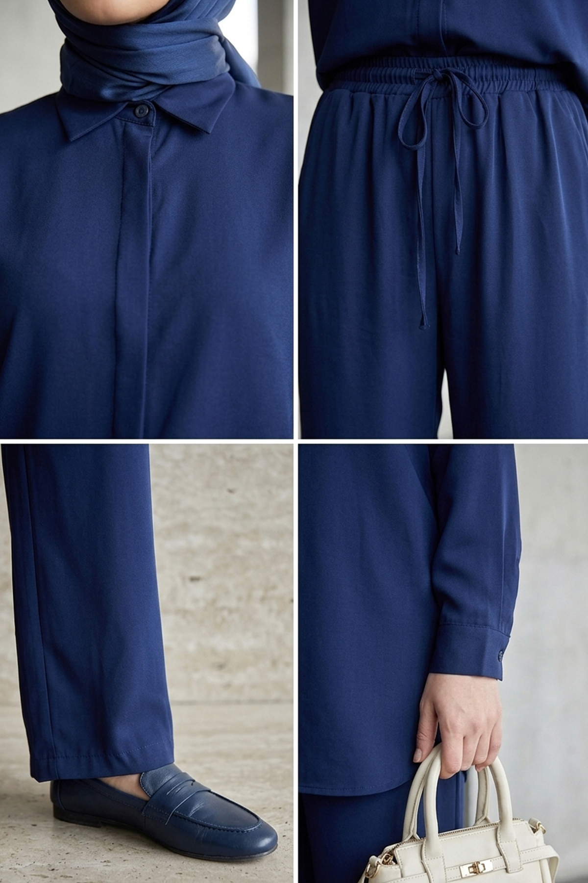 Kadın Gömlek Pantolon Takım