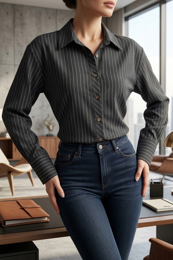 ÇİZGİLİ ARABOY GÖMLEK