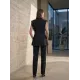 Kadın Kol Detaylı Blazer Yelek Takım
