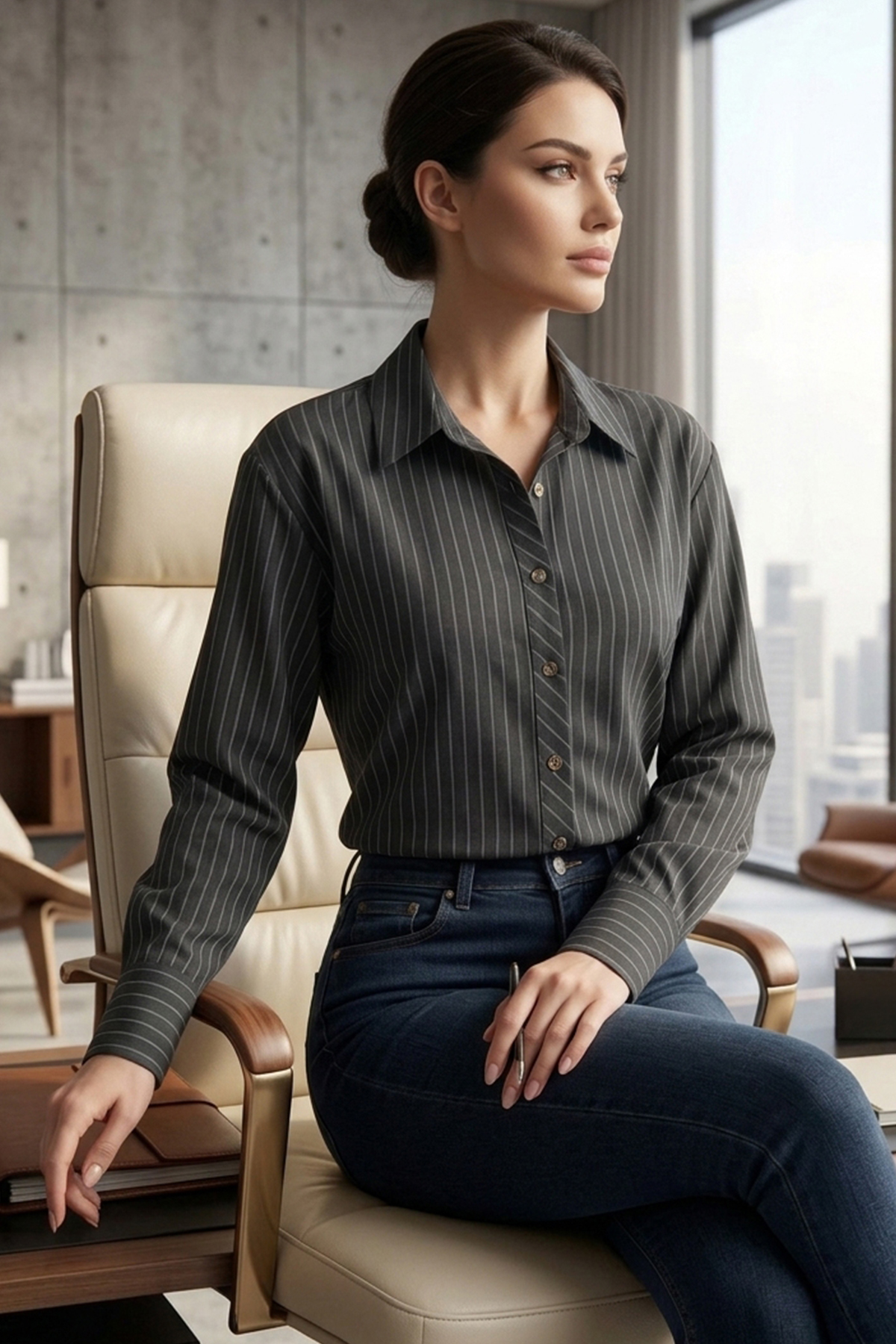 ÇİZGİLİ ARABOY GÖMLEK